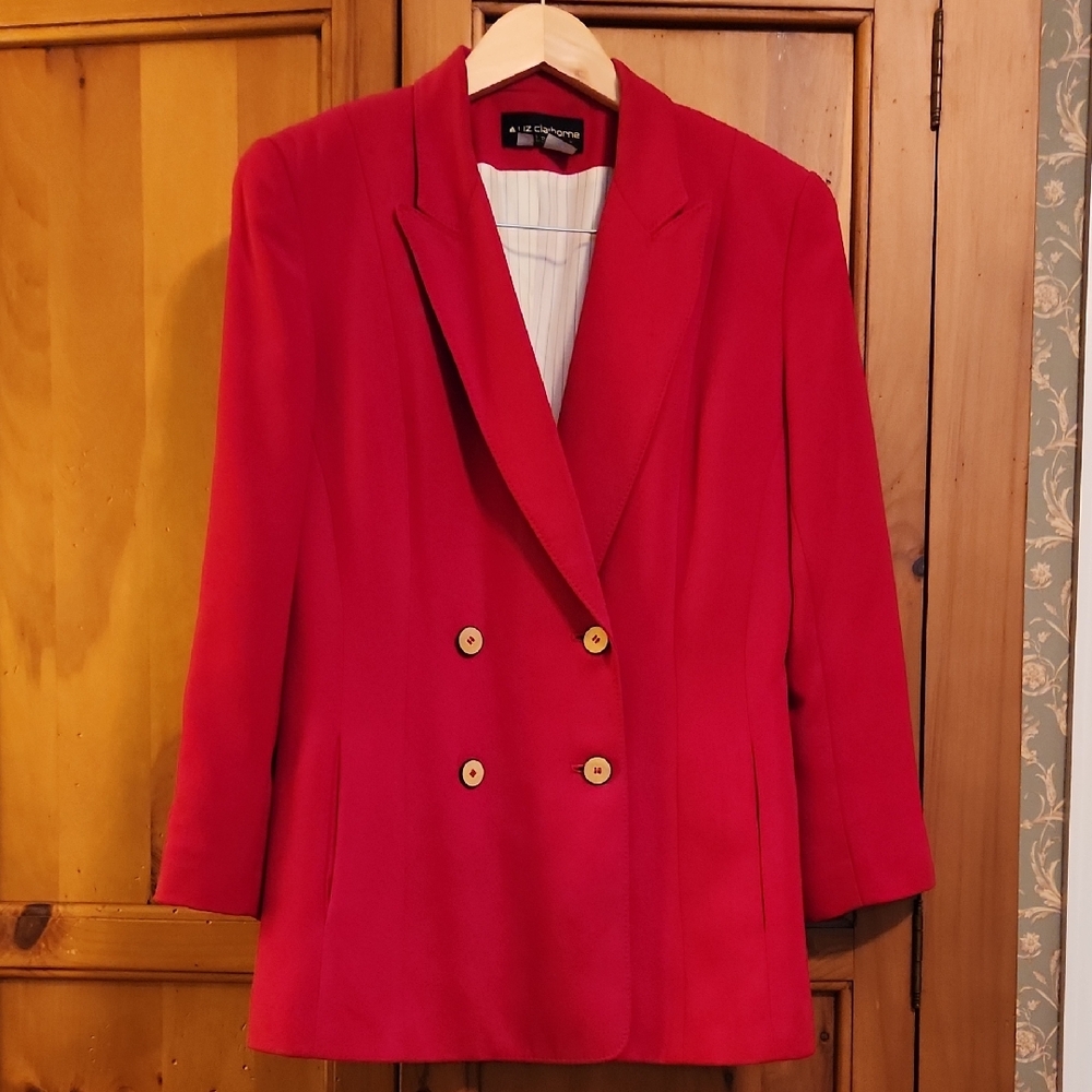 Chic Red Blazer by The Liz Claiborne Collection